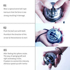 LED Gyro Wrist Power Ball — Auto-Start Arm & Grip Strength Trainer