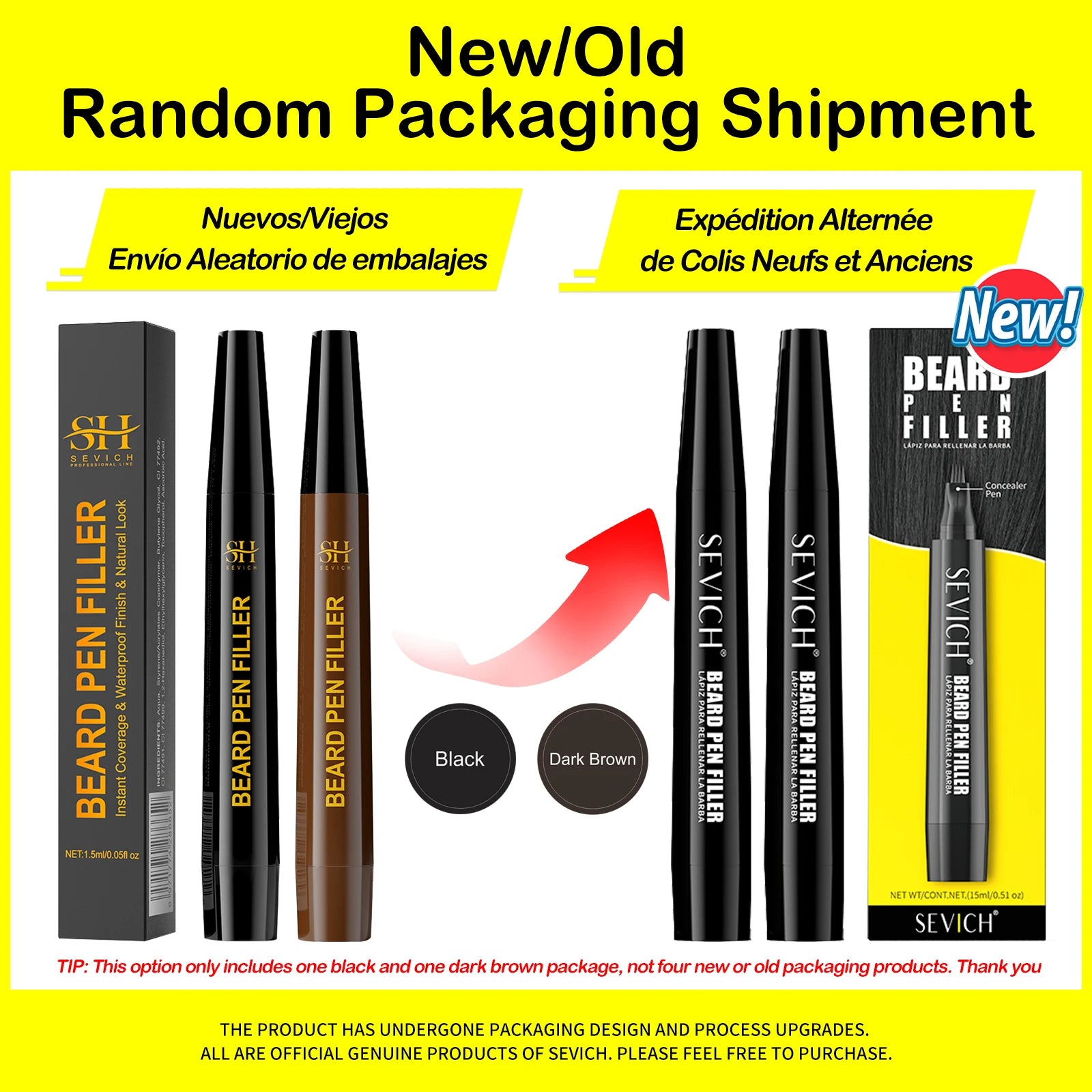 Waterproof Beard Pen Filler