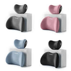 Ergonomic Memory Foam Car Seat & Lumbar Cushion Set