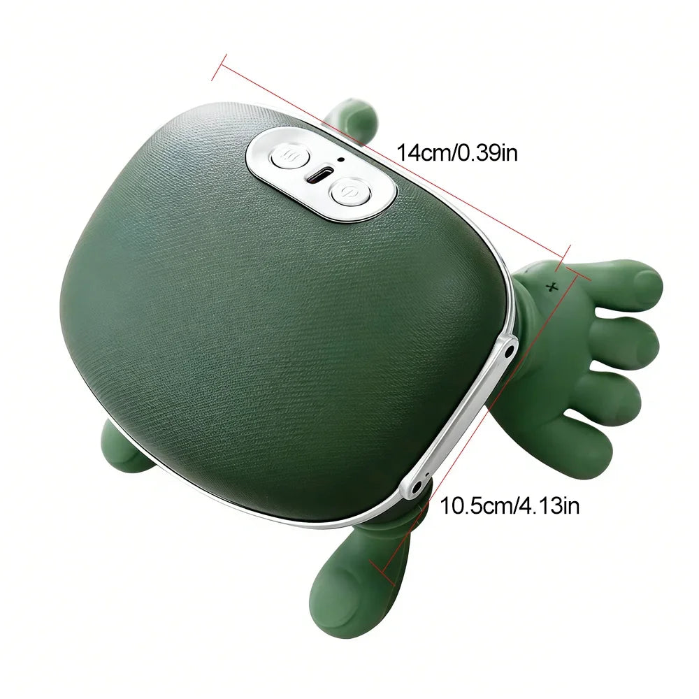 4D Shiatsu Neck & Shoulder Massager — Hands-Free Deep Tissue Relief