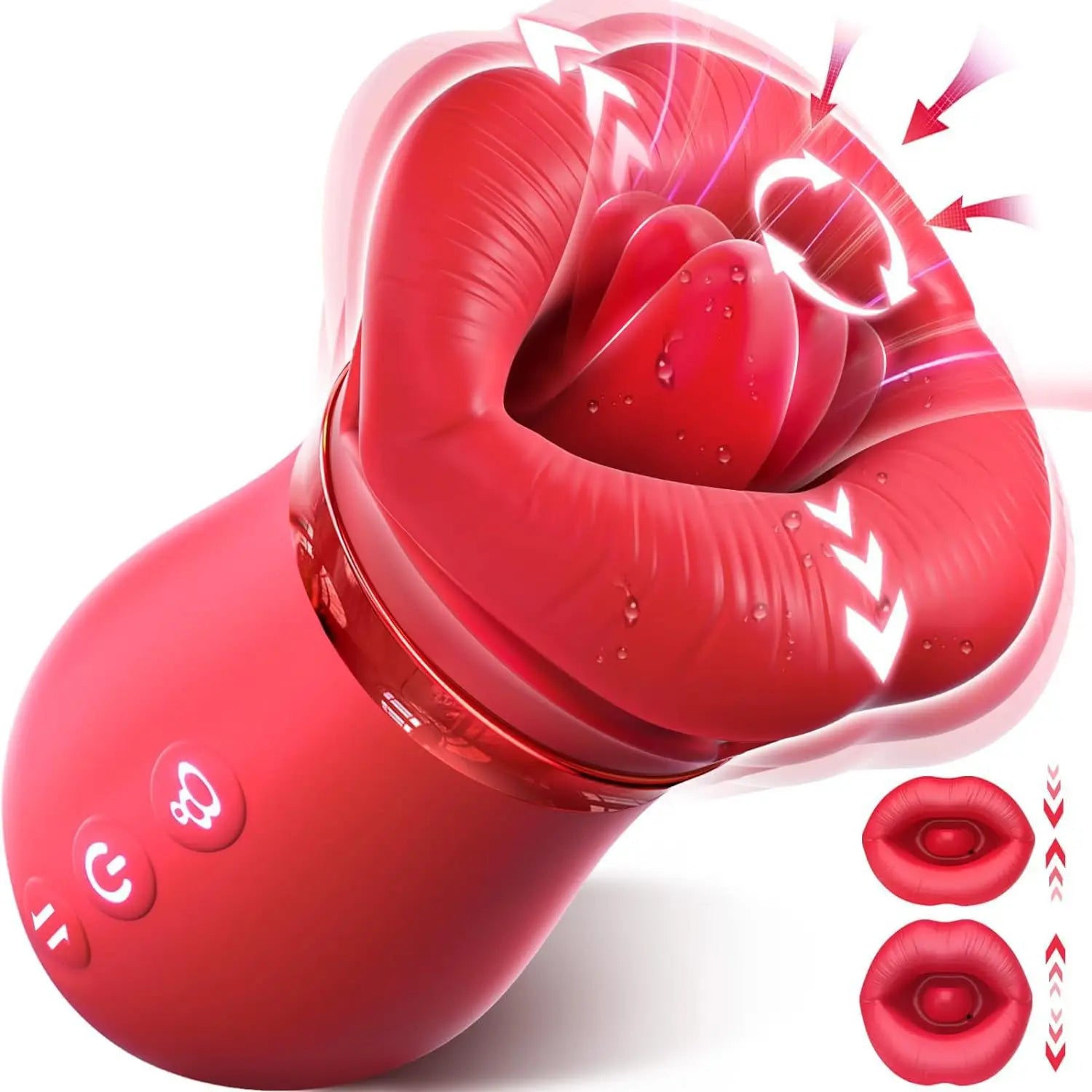 Adult Sex Toys Vibrator Masturbator4 in 1Kiss Vibrator Sex Toys Silicone material sucking toy NR-00002