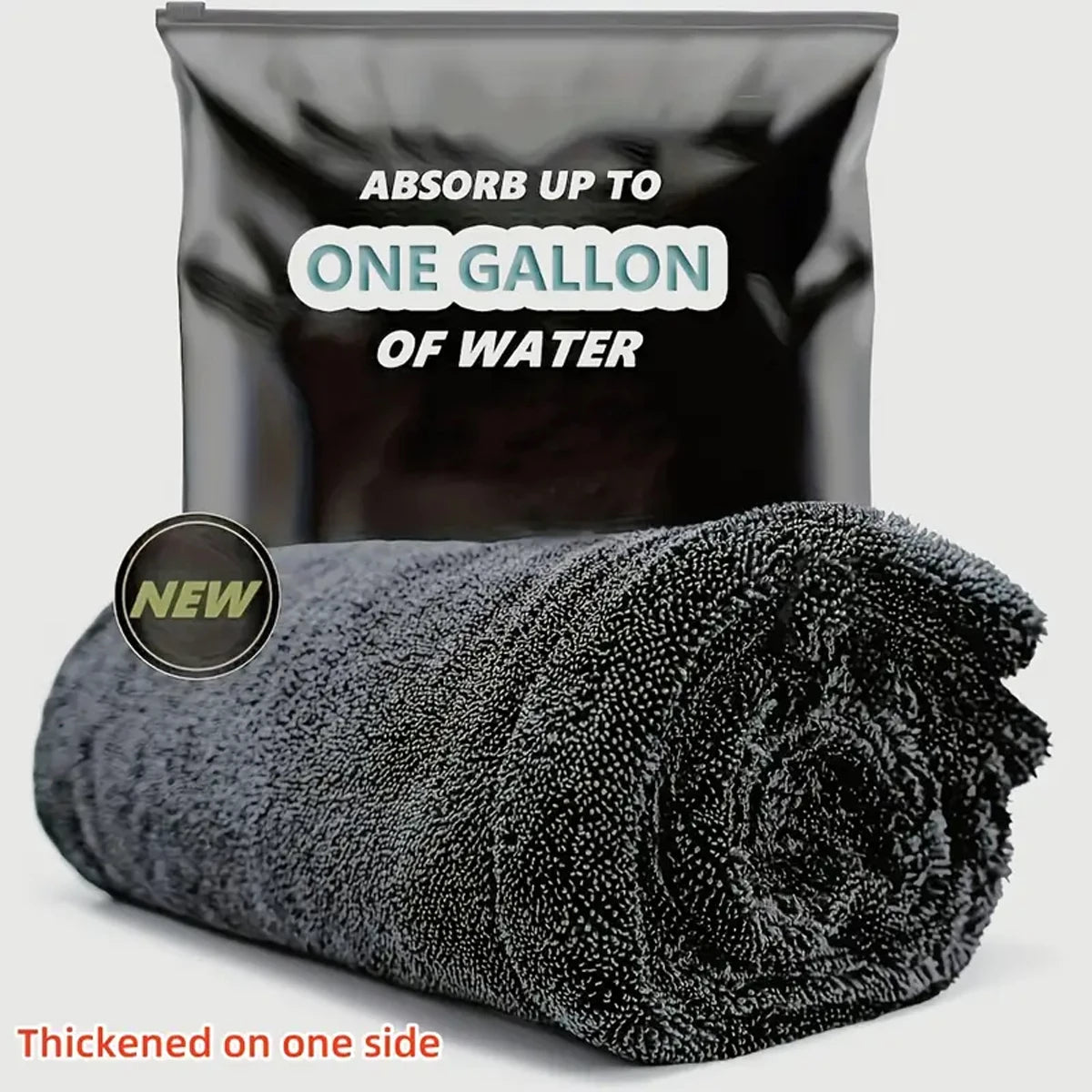 Oversized Microfiber Car Wash & Drying Towel