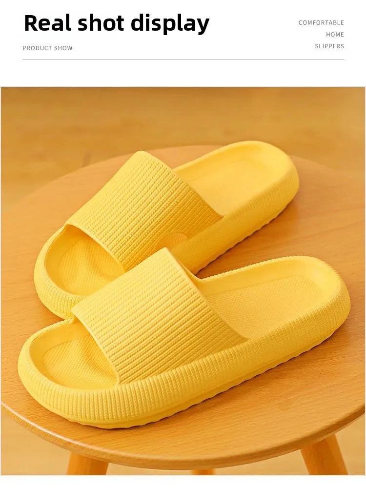 EVA Cloud Comfort Indoor Slippers – 4cm Thick Sole