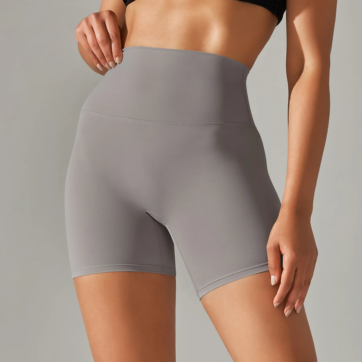 Women's High-Waist Yoga Shorts | Squat-Proof & Quick-Dry