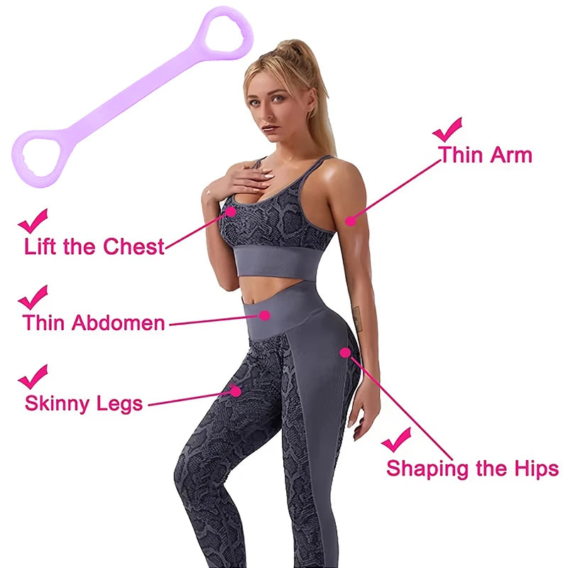 8 Fitness Workout Resistance Band