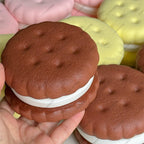 Realistic Mousse Cake Squishy Toy – Slow-Rising Stress Reliever