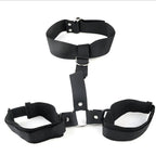 Soft Restraint Cuffs Set | Adjustable Handcuffs & Ankle Cuffs | BDSM Bondage Kit