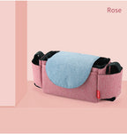 Insulated Diaper Bag with Bottle Warmer Pocket — Stroller-Ready Bag