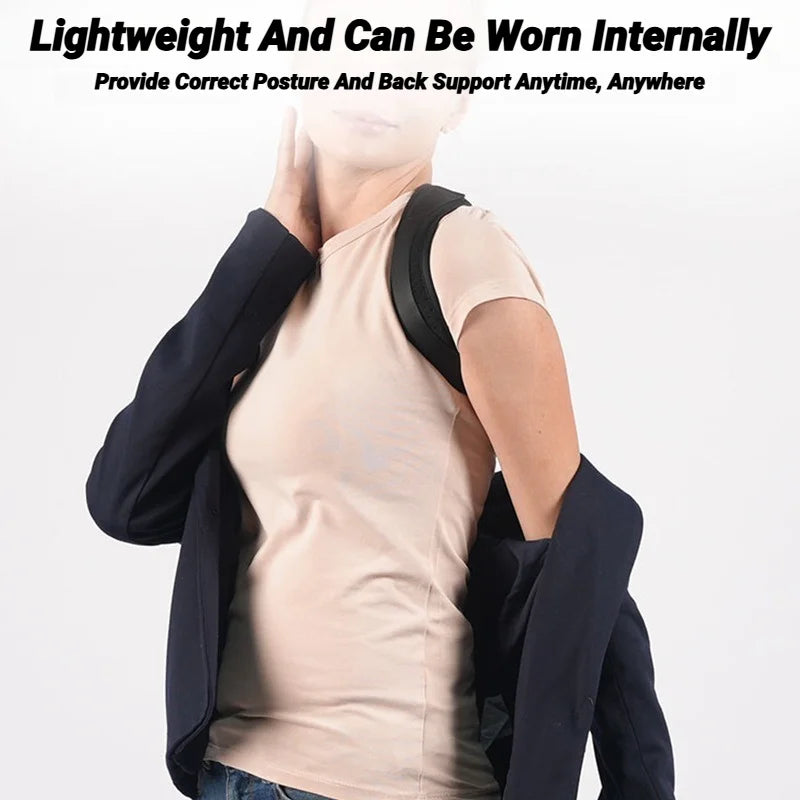 Adjustable Posture Corrector – Breathable Shoulder Support
