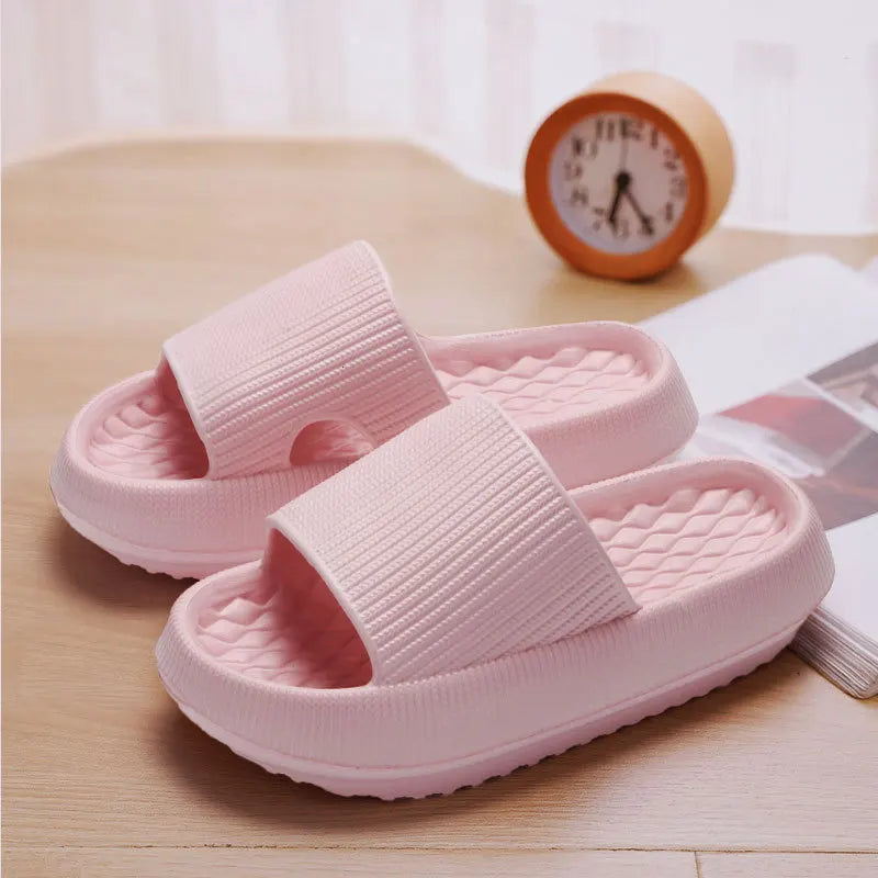 Women's Pillow Cloud Platform Slides — Thick Sole EVA Sandals