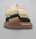 Women's Pillow Cloud Platform Slides — Thick Sole EVA Sandals