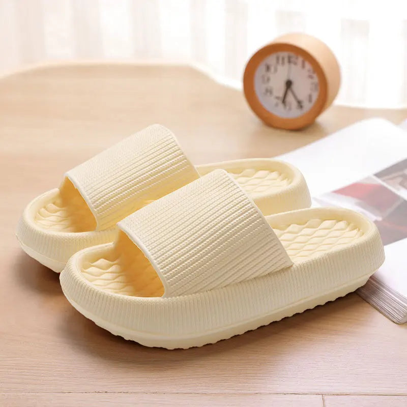 Women's Pillow Cloud Platform Slides — Thick Sole EVA Sandals