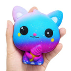 Squishy Slow-Rising Fidget Toy – Scented Ice Cream & Popcorn Stress Reliever