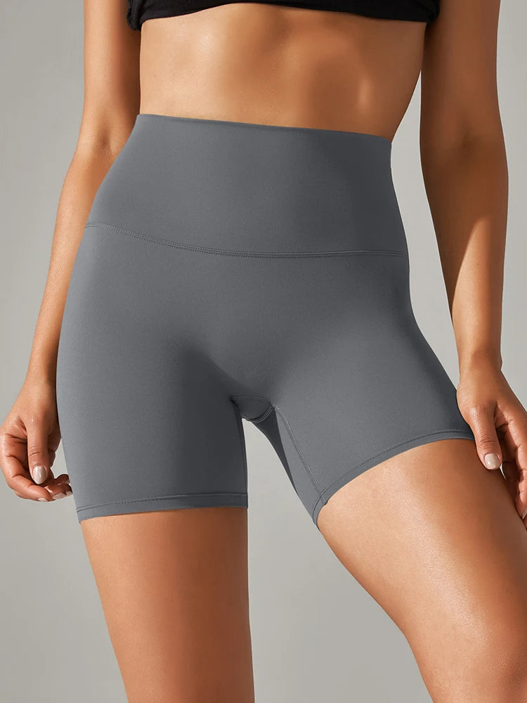 Women's High-Waist Yoga Shorts | Squat-Proof & Quick-Dry