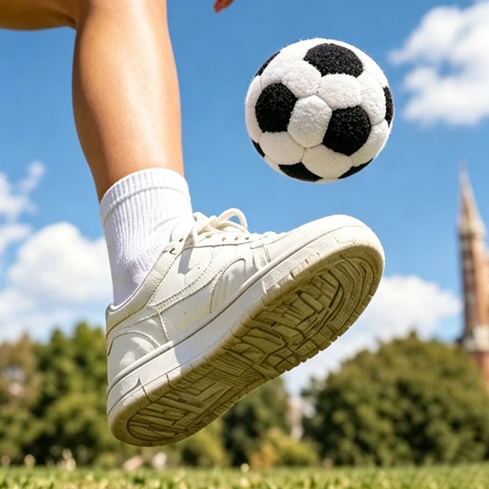 Soccer Footbag Hacky Sack Ball – Soft Fabric, 8cm