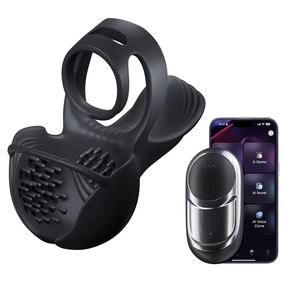 Vibrating Penis Ring – Remote Control Couples Massager