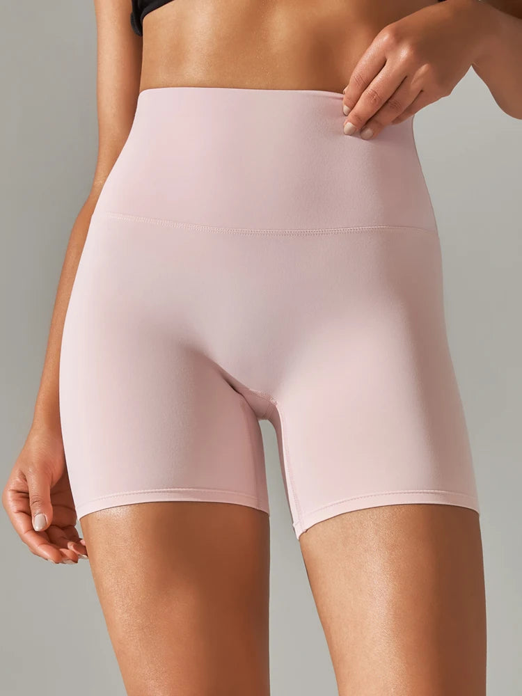 Women's High-Waist Yoga Shorts | Squat-Proof & Quick-Dry