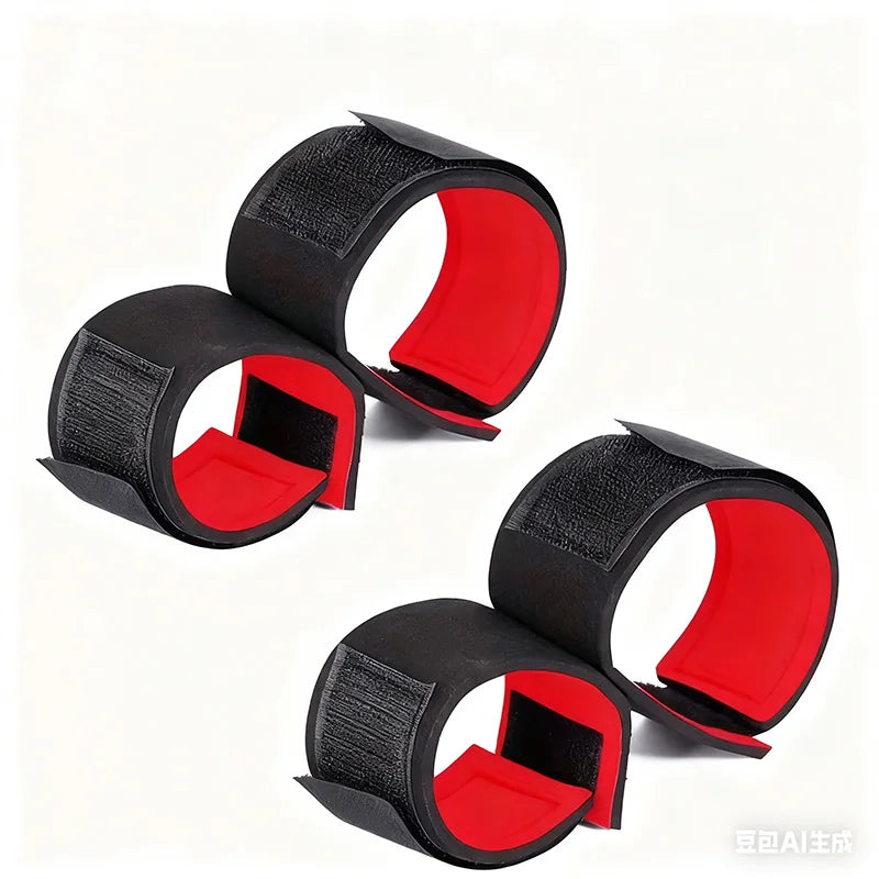 Soft Restraint Cuffs Set | Adjustable Handcuffs & Ankle Cuffs | BDSM Bondage Kit