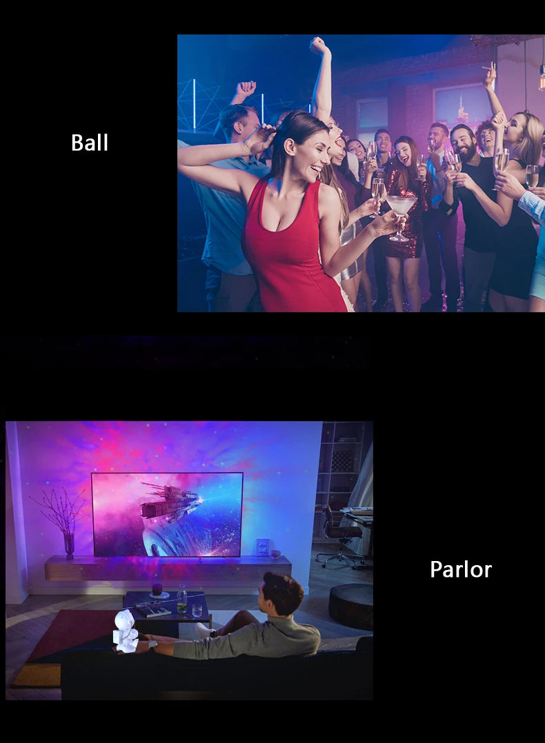 Astronaut Star Projector with Bluetooth Speaker
