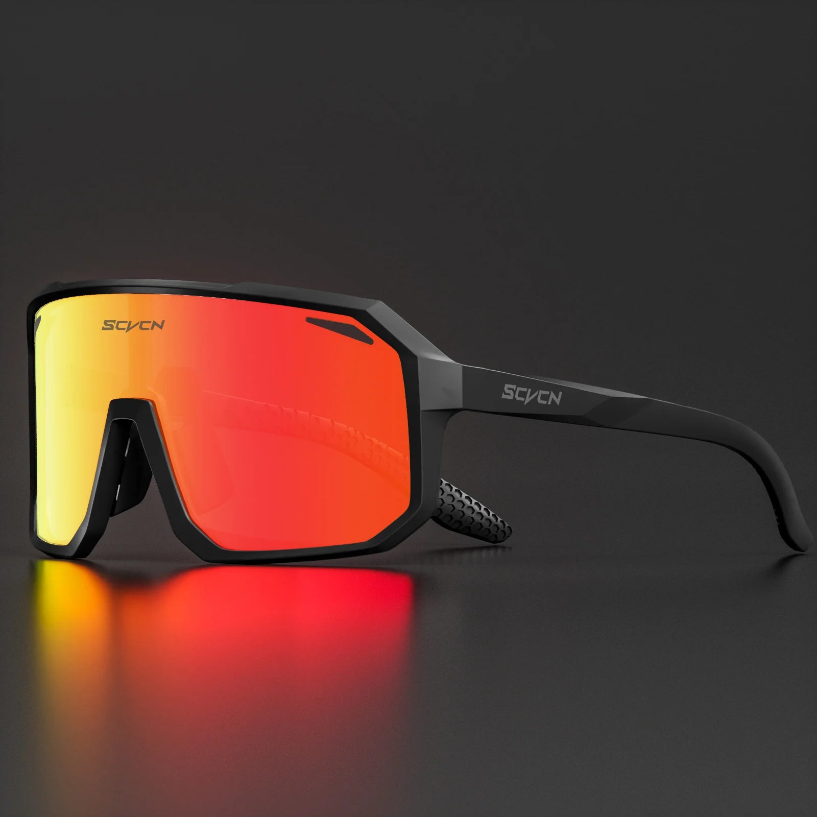 Photochromic Cycling Sunglasses — UV400 Protection, TR-90 Frame, Unisex Sports Eyewear