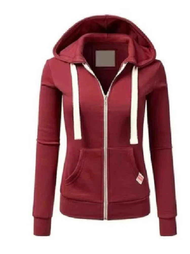 Women's Zip-Up Hoodie Jacket