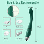 Clitoral & G-Spot Vibrator Wand | 10 Modes | USB Rechargeable
