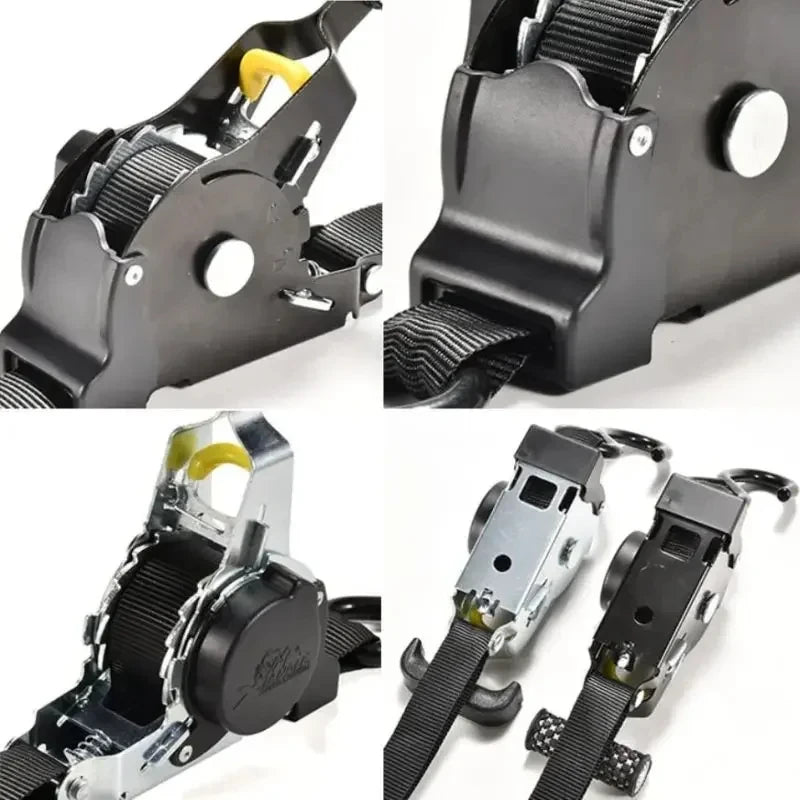 Heavy-Duty Cargo Tie-Down Straps