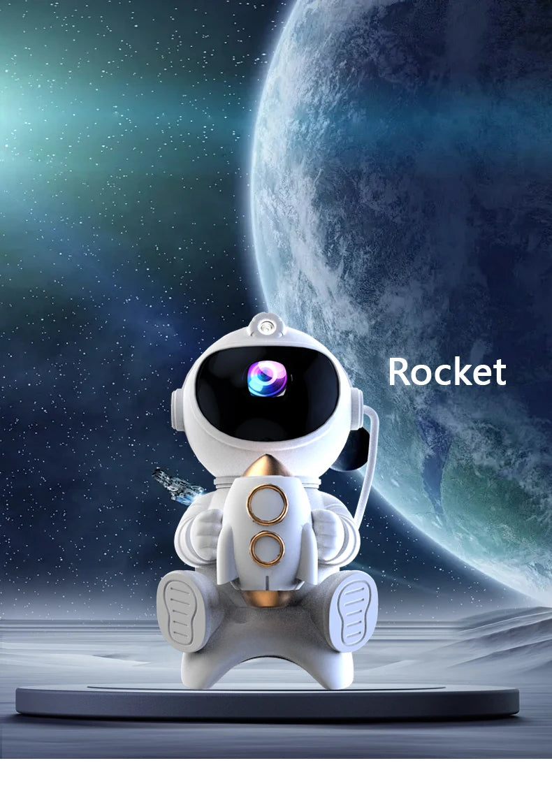Astronaut Star Projector with Bluetooth Speaker