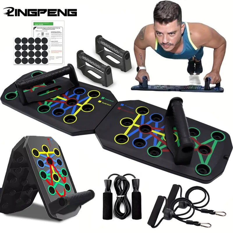 Push-Up Board Trainer – Multi-Angle Strength & Full Body Fitness System