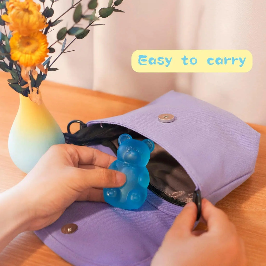 Little Bear Squeeze Stress Ball with Sound – Slow-Rebound Fidget Toy