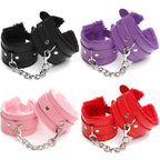 BDSM Bondage Set — Handcuffs & Ankle Cuffs