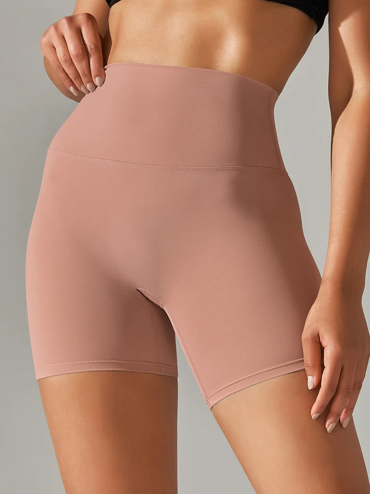 Women's High-Waist Yoga Shorts | Squat-Proof & Quick-Dry