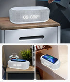 5-in-1 Wireless Charging Alarm Clock