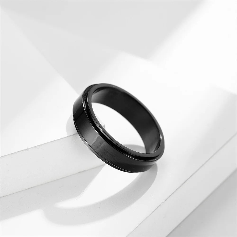 Anxiety Fidget Spinner Rings