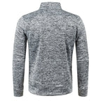 Men's Half-Zip Turtleneck Sweatshirt