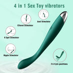 Clitoral & G-Spot Vibrator Wand | 10 Modes | USB Rechargeable