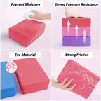EVA Foam Yoga Blocks – Pilates & Stretching Support Bricks