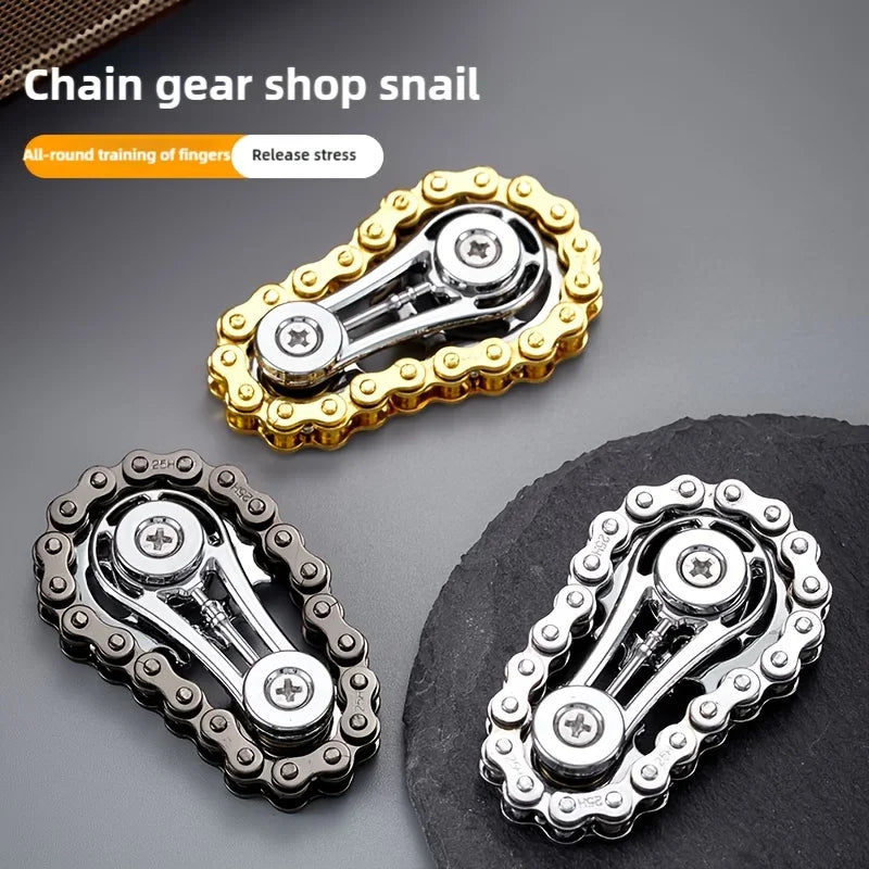 New Sprockets Flywheel Fingertip Gyro Fidget Spinner