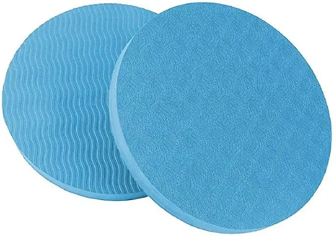 Extra-Thick Yoga Knee Pads (Set of 2) — Cushioned Support for Knees, Elbows & Wrists