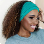Women's Wide Twist Turban Headband — Non-Slip Sport Sweatband | African-Inspired Hair Wrap | 8 Colors
