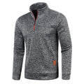 Men's Half-Zip Turtleneck Sweatshirt