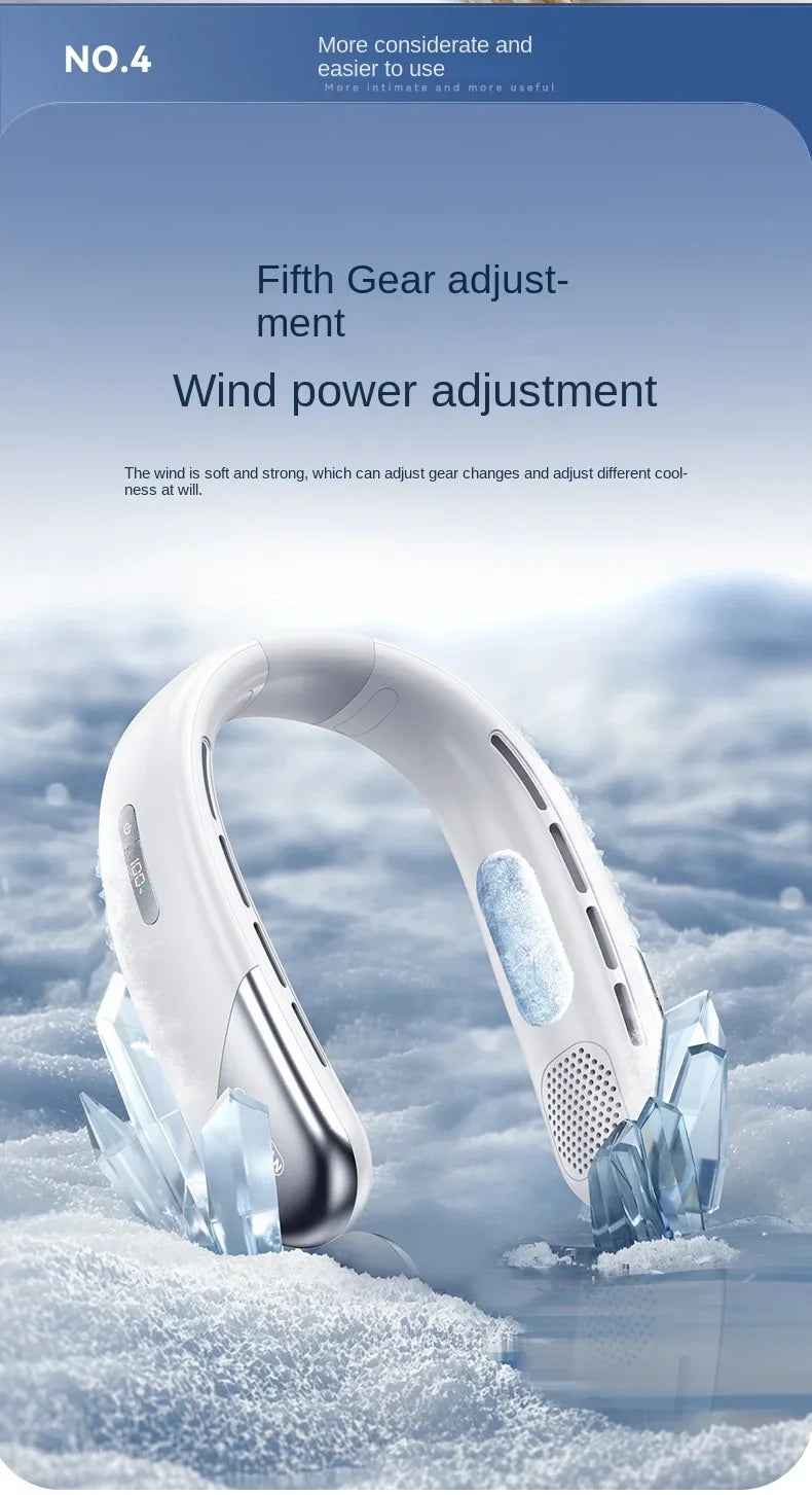 10,000 mAh Portable Neck Fan