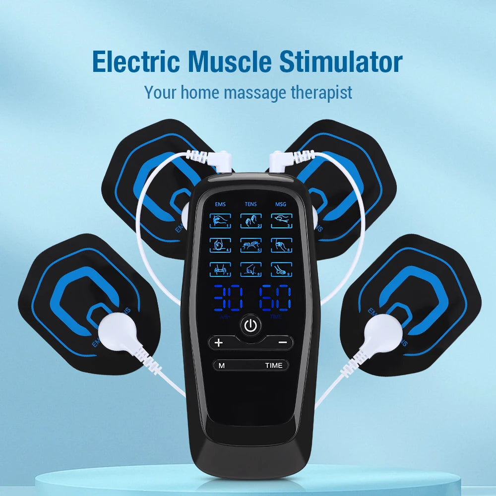 EMS Acupuncture Body Massage Stimulator