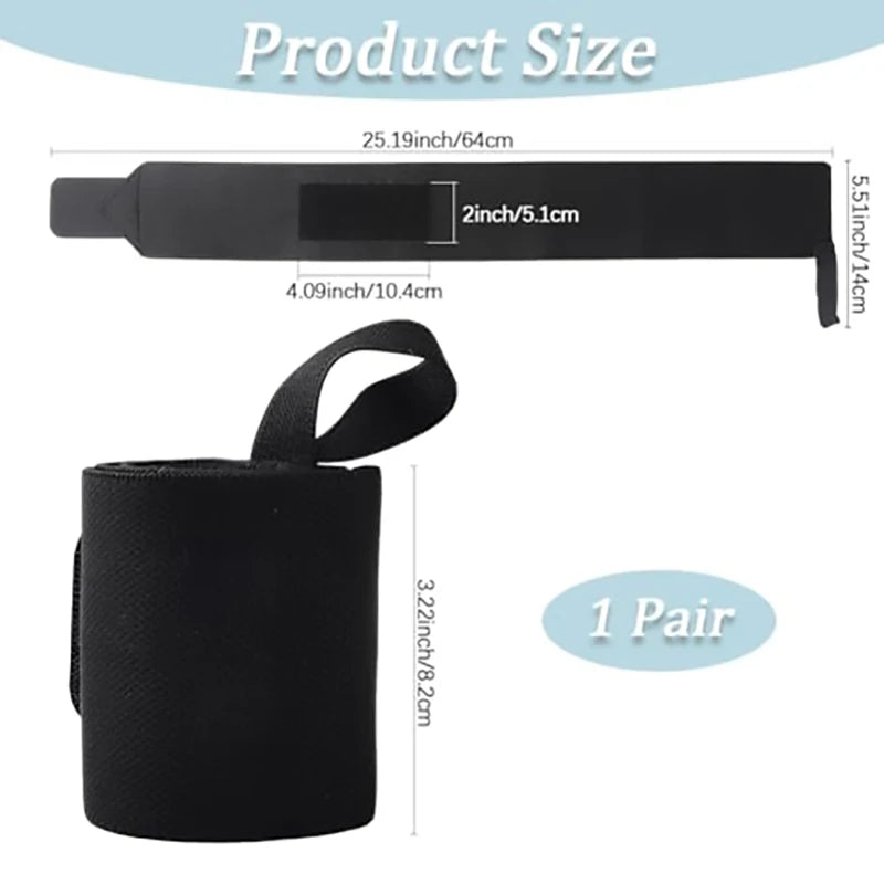Weightlifting Wrist Wraps & Thumb Strap – Universal Fit