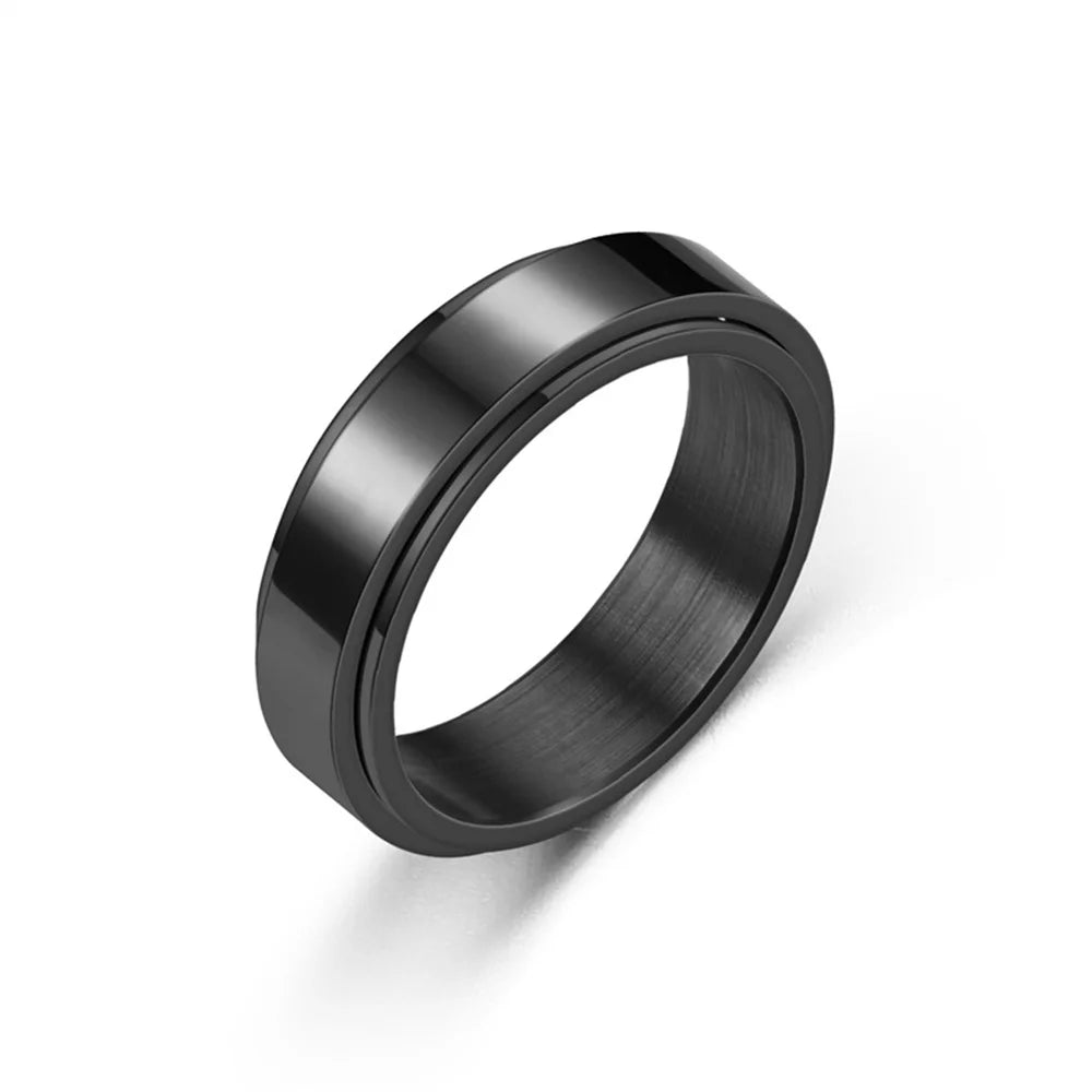 Anxiety Fidget Spinner Rings
