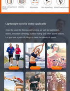 Running Belt with Phone Holder — Waterproof Sports Waist Pack with Reflective Strips