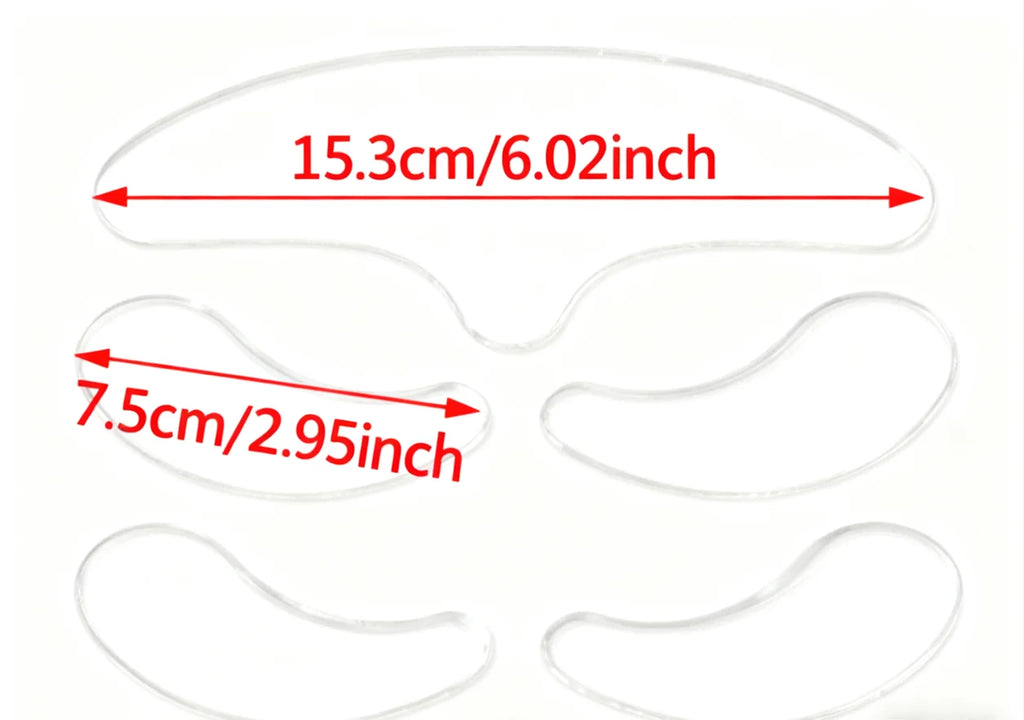 Anti-Wrinkle Silicone Patches – Forehead, Eye & Neck Smoothing Kit