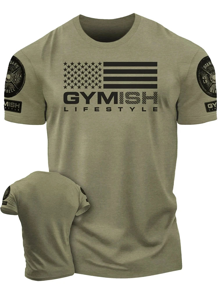 Men's 3D Graphic Print T-Shirt – Casual Fitness Tee | Sizes S–6XL