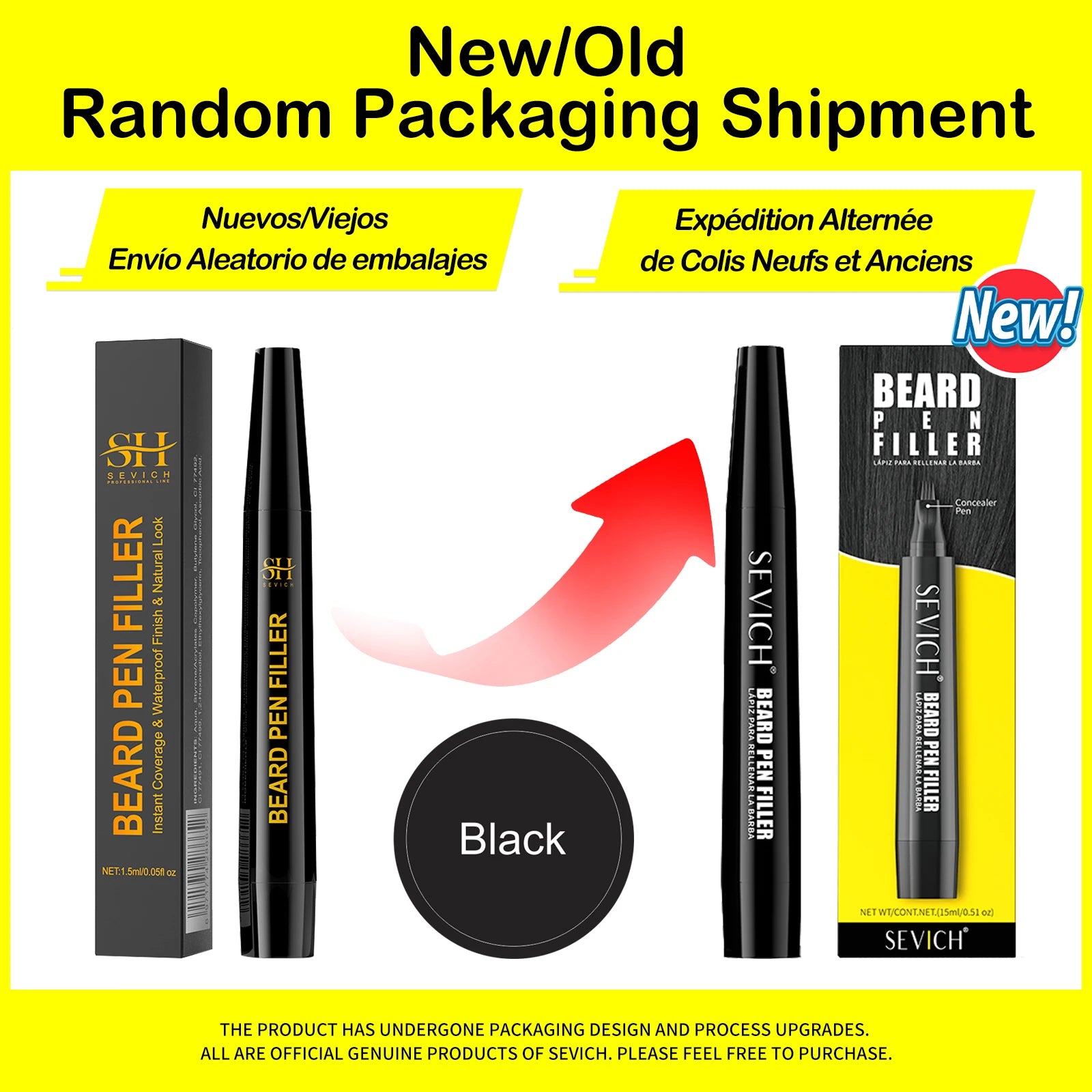 Waterproof Beard Pen Filler