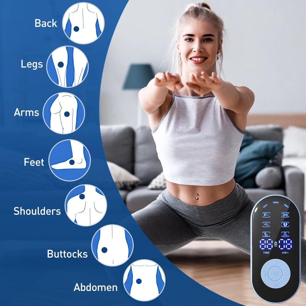 EMS Acupuncture Body Massage Stimulator